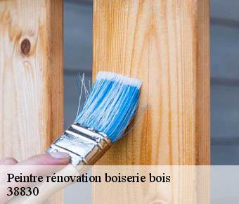 Peintre rénovation boiserie bois  38830