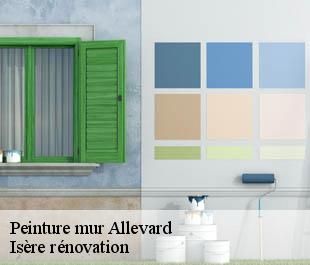 Peinture mur  allevard-38580 Isère rénovation