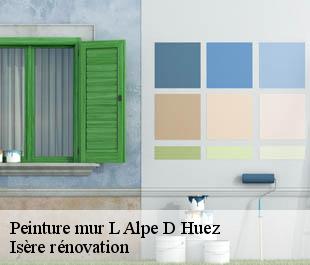 Peinture mur  l-alpe-d-huez-38750 Isère rénovation